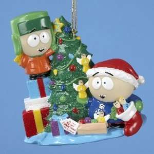  South Park 3.5 Kyle and Cartman Decorating Tree Ornament 