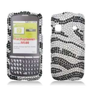Full Diamond Bling Hard Shell Case for Samsung Replenish M580 [Sprint 