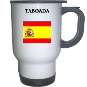  Spain (Espana)   TABOADA White Stainless Steel Mug 