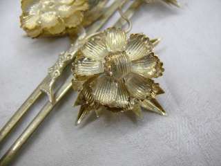 GAISHAs Antique Kanzashi (Hairpin) w/Botan R677  