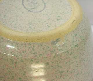 Robinson Ransbottom Pottery Spatter Ware Shoulder/Mixing Bowl RRPCo 