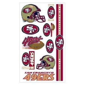 San Francisco 49ers Tattoo Sheet *SALE* 