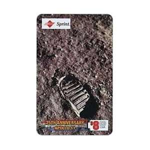  Collectible Phone Card $8. NASA 25th Anniv. of Apollo 11 