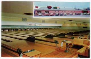 Postcard Shore Lanes Bowling Alley~Neptune, New Jersey  