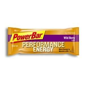  Wild Berry PowerBar Performance Energy Bars   Case of 12 