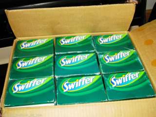 Swiffer Sweeper 8 Disposable Clothes lot of 9 Full CASE 037000309420 
