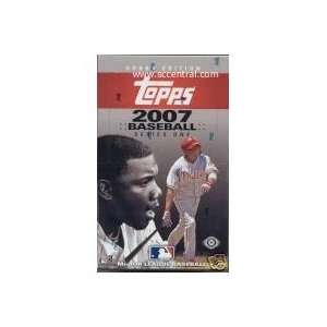 2007 Baseball Wax Box (Sealed) 202007 Topps Series 1 (Hobby) Features 