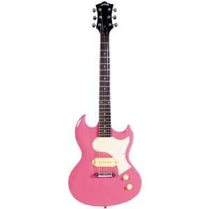   Pink Lyric Series Beginner Electric Guitar Musical Instruments