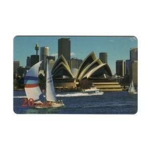  Collectible Phone Card 20u Sydney Harbor Opera House In 