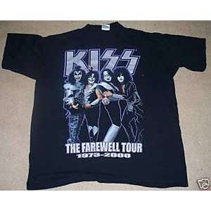  Kiss Farewell Tour T shirt  Size XL (48) Everything 