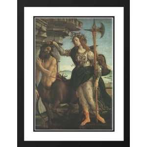  Botticelli, Sandro 28x38 Framed and Double Matted Pallas 