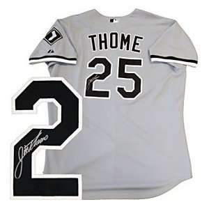Jim Thome Autographed / Signed Chicago White Sox Jersey