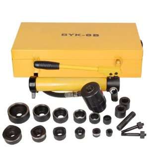   Hydraulic Metal Hole Punch Press Driver Kit Tool Set