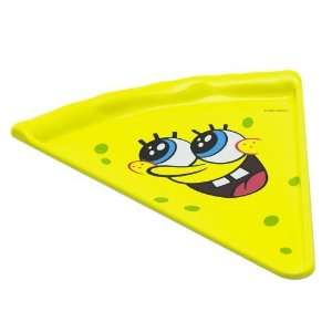  Set of 4 Spongebob Pizza Shapped Plates Toys & Games