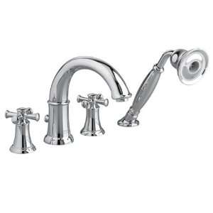 American Standard 7420.921.002 Portsmouth Deck Mount Tub Filler with 