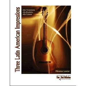   Impressions (for solo guitar) Miroslav Loncar  Books