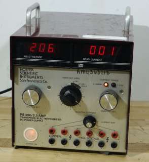 PS 250/2.5 AMP Transphor Electrophoresis DC Power Suppl  