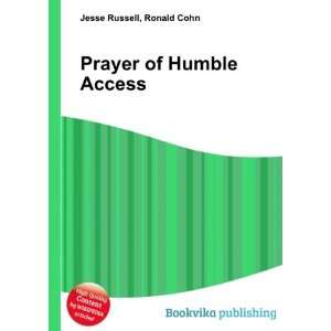  Prayer of Humble Access Ronald Cohn Jesse Russell Books