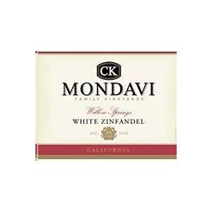  2010 CK Mondavi White Zinfandel 1 L Grocery & Gourmet 