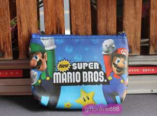 Nintendo Super Mario set coin pouch purse bag NB 02  