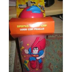  Dc Super Friends Superman 8oz. Sports Sipper Cup 