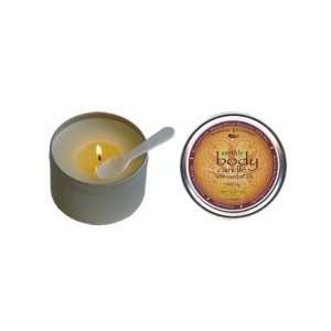 Earthly Body Fired Up 3 in 1 Massage Candle with Essential Oils 6 oz
