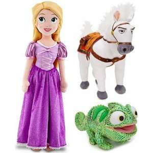  Tangled Plush Doll Gift Set Including Rapunzel, Maximus 