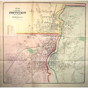 Map of the Village of Pawtucket 