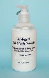 Sumptuous Hand and Body Lotion   Handmade 8 oz  