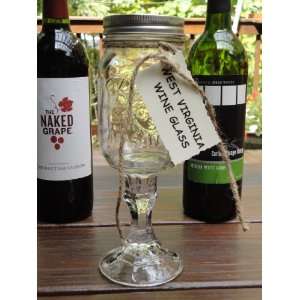  Redneck West Virginia Wine Glass