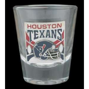  Houston Texans Round NFL Shot Glass