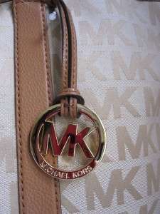228 MICHAEL KORS Luggage SUMMER X Large MK Logo Tote Bag Handbag 