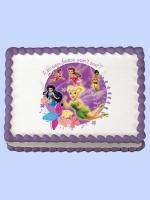 Disney Fairies Edible Image Cake Decorating Tinkerbell New  