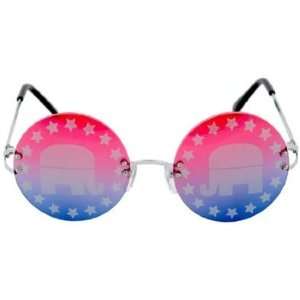 Rimless Political Republican Glasses 