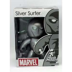  Marvel 5 Mighty Muggs Silver Surferr Figure Toys & Games