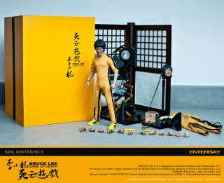 Enterbay Real Masterpiece Bruce Lee Game of Death 3rd Edition 