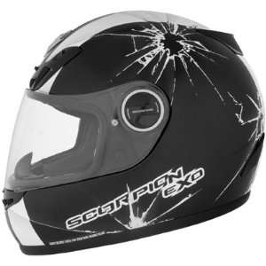 SCORPION EXO 400 Impact Black Full Face Helmet (2XL)and 