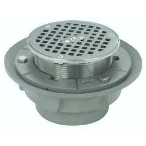   Push On Connection, Adjustable Finished Floor Drain FD2290 PO4 Home