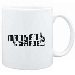  Mug White  Nansen is in charge  Male Names Sports 