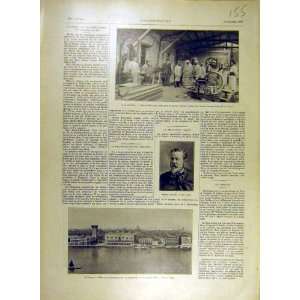  1908 Casablanca Sultan Jambon Venice Campinile Print