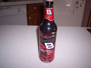 BUDWEISER BEER 22z full Bottle Dale Earnhardt Jr NASCAR  