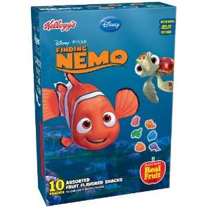 Kelloggs, Disney Finding Nemo Fruit Snacks, 10 ct, 9 oz 