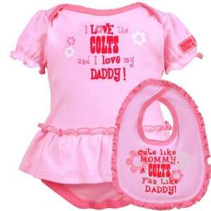  Gerber Indianapolis Colts Infant Girls Pink Just Like 