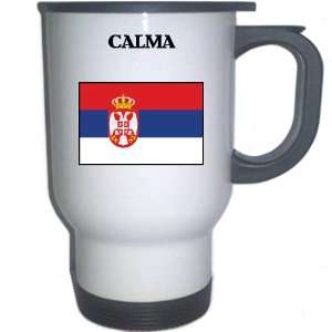 Serbia   CALMA White Stainless Steel Mug Everything 