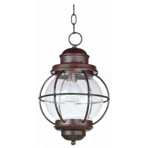 Kenroy Home Hatteras 1 Light Lantern in Gilded Copper   KH 90965GC