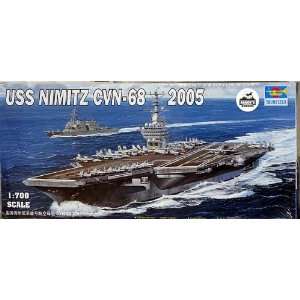  USS Nimitz CVN68 Aircraft Carrier 2005 1/700 Trumpeter 