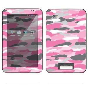    Samsung Galaxy Tab Decal Sticker Skin   Pink Camo 