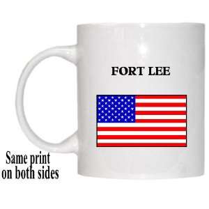  US Flag   Fort Lee, New Jersey (NJ) Mug 