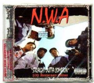 NWA STRAIGHT OUTTA COMPTON +5 BONUS SEALED CD NEW  