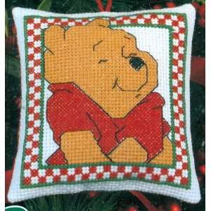  Pooh Christmas Ornament Cross Stitch Kit